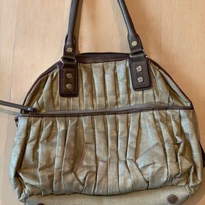 Gold MZ Wallace shoulder bag